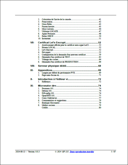 Table des matières p-2